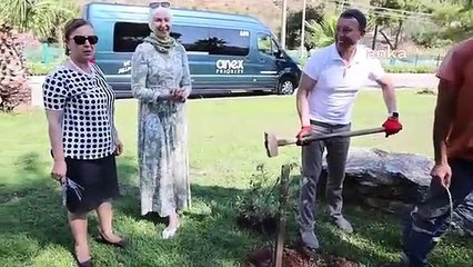 Le maire de Nizhnekamsk a planté des jeunes arbres à Marmaris
