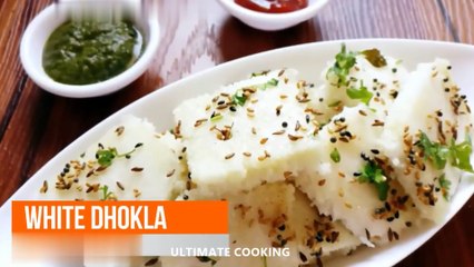 White Dhokla Recipe | Gujarati Easy IdraI | dada Recipe in Hindi | idada | ULTIMATE COOKING