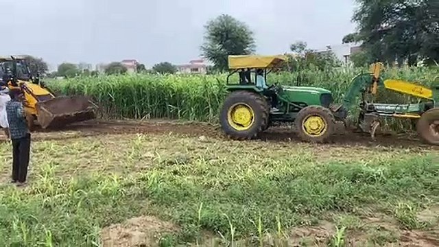 रोड सीमा पर कब्जा कर फसल उगाई, जेडीए ने हटाया अतिक्रमण