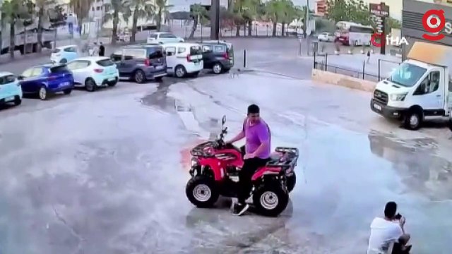 Sosyal medya için ATV ile drift videosu çektiler, sosyal medyanın diline düştüler