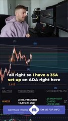 LIVE TRADING CRYPTO - Cardano $1,645 profit-