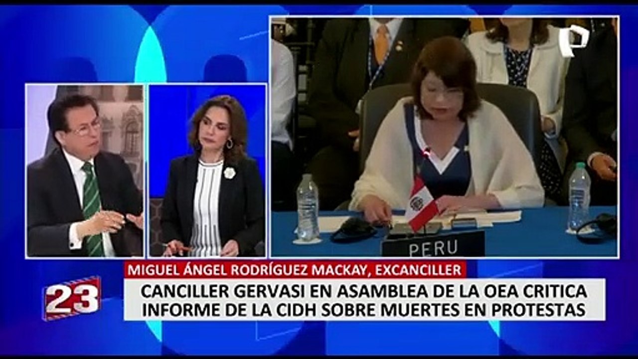 Rodríguez Mackay: "Se debió decir que el Estado rechaza que en Perú hubo ejecuciones extrajudiciales"