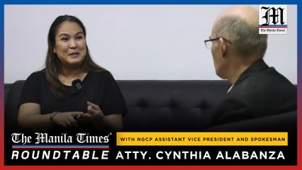 NGCP Assistant Vice President and Spokesman Atty. Cynthia Alabanza | The Manila Times Roundtable