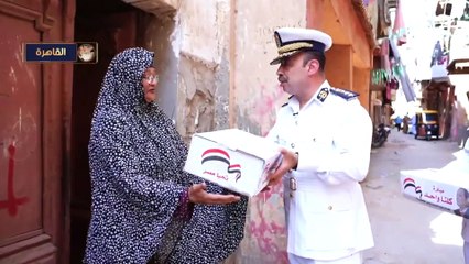 إطلاق مبادرة مأموري أقسام ومراكز الشرطة لتوزيع عبوات غذائية على محدودي الدخل