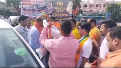 भाजपा प्रदेश अध्यक्ष व क्षेत्रीय सांसद सीपी जोशी रहे प्रतापगढ़ दौरे पर
