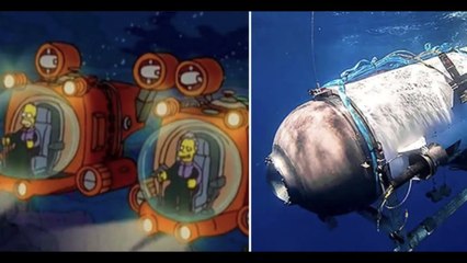 Sous-marin disparu près du Titanic : cette prédiction inattendue des Simpson il y a 17 ans