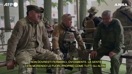 Prigozhin:  "Stiamo salvando la Russia"