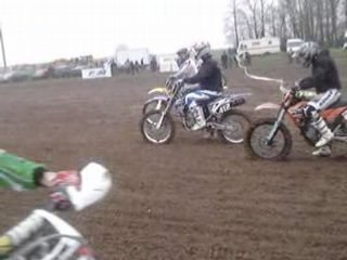 Essais de départ pilote MX2 Thomer 2008