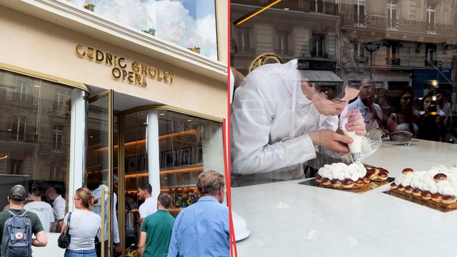 « Pour moi ça vaut le prix » : les pâtisseries de Cédric Grolet sont-elles trop chères ?