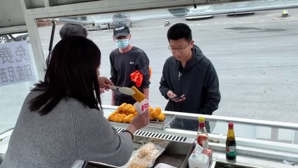 Selling Risol Typical Indonesian Snacks with Food Trucks in China, Out of Stock