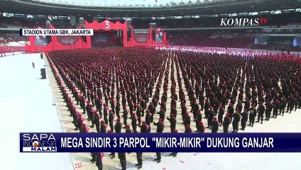 Megawati Sindir Ada Tiga Parpol yang Pikir-Pikir Dukung Ganjar Pranowo