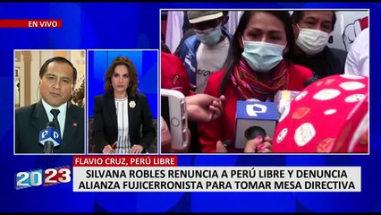 Flavio Cruz sobre renuncia de Silvana Robles: "Ya no sentíamos su presencia"