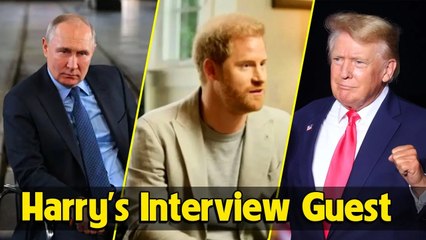 Prince Harry 'wanted to interview Putin, Trump and Zuckerberg about their childhood traumas'