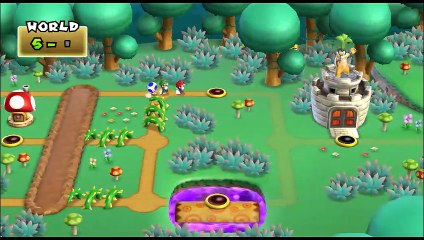 New Super Mario Bros. Wii online multiplayer - wii