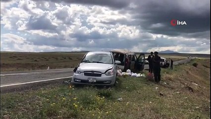 Accident de la circulation à Kars： 3 enfants, 12 blessés