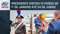 Lula completa 31 dias fora do Brasil em 6 meses de governo