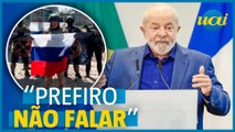 Lula evita comentar 'rebelião' do grupo Wagner na Rússia