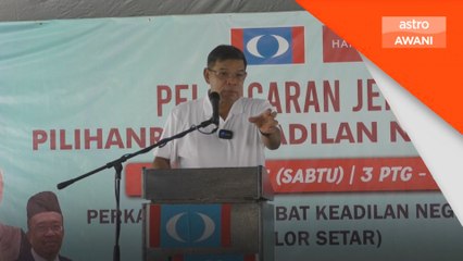 Saya tidak nampak Sanusi adalah produk tarbiah Pas - Saifuddin
