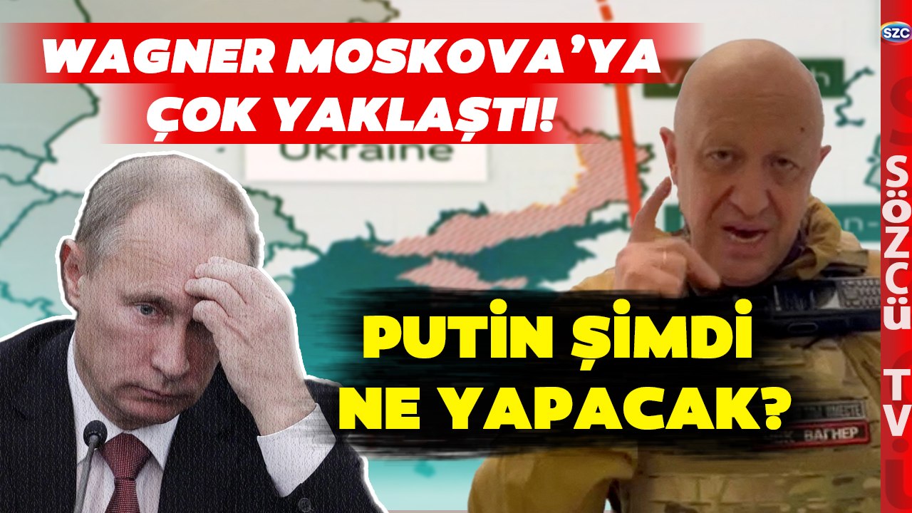 Wagner Konvoyu Moskova'ya Çok Yaklaştı! Bölgedeki Gazeteci Harita Üzerinde Anlattı