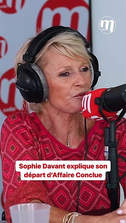 Sophie Davant brise le silence confirmant qu'elle reste bien sur France  Télévisions et évoque ses relations avec Julia Vignali qui va lui succéder  à Affaires conclues - Vidéo Dailymotion