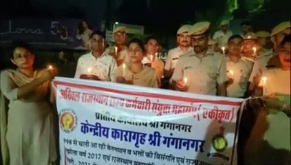 मांगों को लेकर जेल में मैस बहिष्कार जारी, अब तक 8 प्रहरी भर्ती हुए