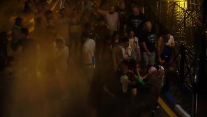 Lanjarón se vuelve a mojar en su tradicional 'batalla'