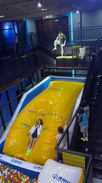 #318This Trampoline Is So Fun! Why Didn'tWe Just Start Jumping Around LikeThis When We Were Kids