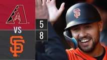 Resúmen D-Backs de Arizona vs Gigantes de San Francisco | MLB 23-06-2023