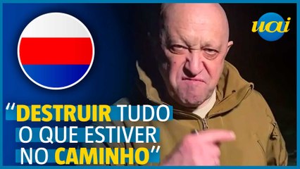 Líder do Wagner promete ‘ir até o fim’ contra comando militar russo