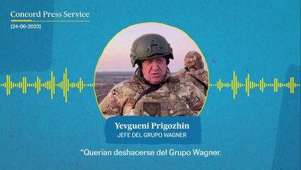 Prigozhin: "Estamos enviando a nuestros convoyes de vuelta"