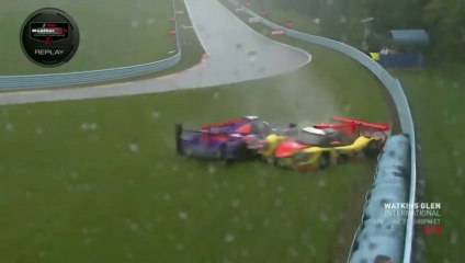IMSA 2023 6H Watkins Glen Qualifying Rain Chaos Crash