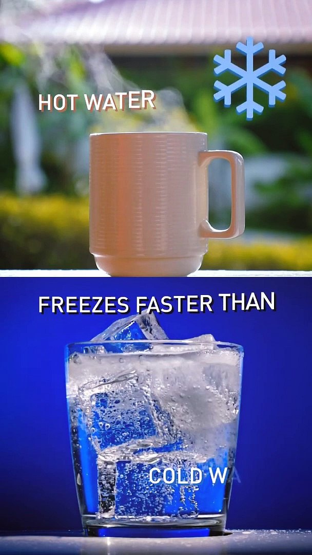 Why Hot Water Can Freeze Faster Than Cold Water