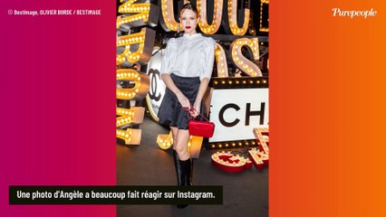 Angèle sans rien en haut : cette photo très inattendue qui suscite beaucoup de questions