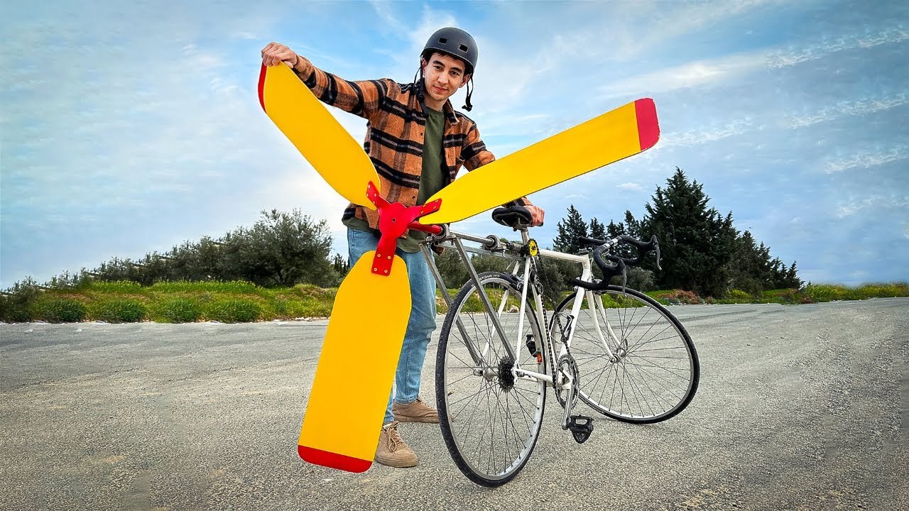 We Put A Propeller On The Bike! Creative Ideas To Upgrade A Bike By ...