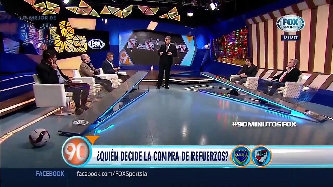 90 minutos futbol Cascini se enojó con el Chavo Fucks!! [LO MEJOR DE 90]