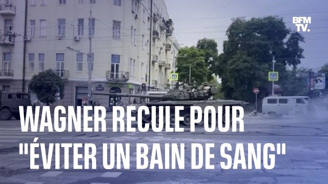 Evguéni Prigojine, et sa milice Wagner, reculent pour éviter un bain de sang