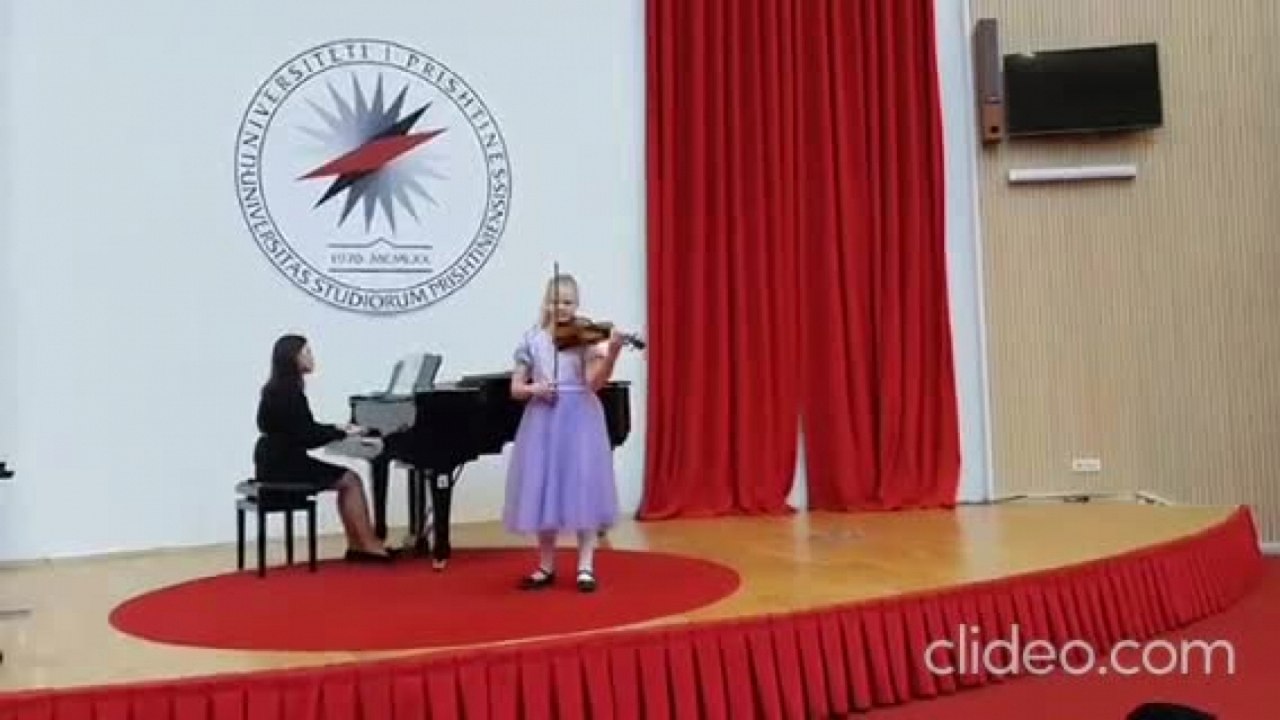 Resyli Sibora - Violin, Seitz Student Concerto n°4 Op. 15, Israeli Concertino George Perlman