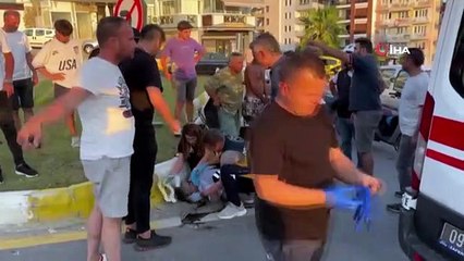 Kuşadası'nda motosiklet kazası: 1 ağır yaralı