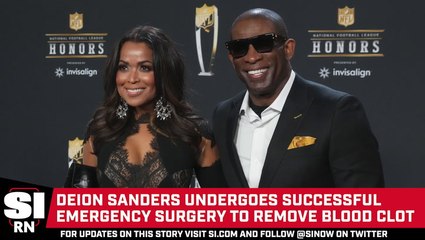 Deion Sanders Undergoes Successful Emergency Surgery to Remove Blood Clot