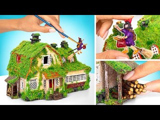 Superbe Diorama de la Maison de Kiki la petite sorcière