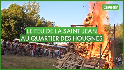 40e feu de la Saint-Jean du quartier des Hougnes à Verviers