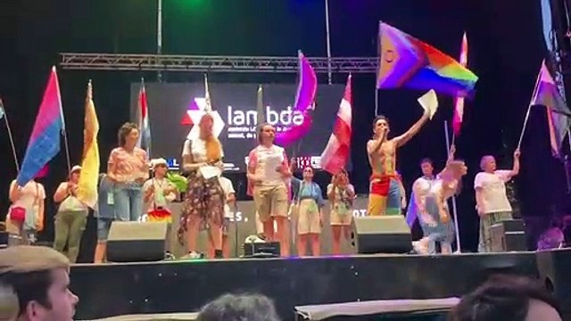 Benvinguda a la festa de l'Orgull de València