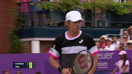 CLEAN: Alex De Minaur reaches his first final at Queen’s