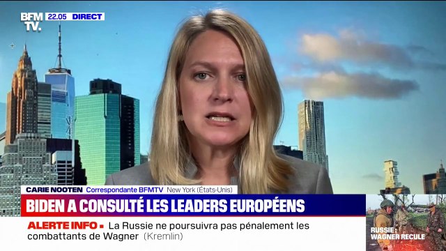 Rébellion avortée de la milice Wagner: Joe Biden a consulté ses homologues européens ce samedi