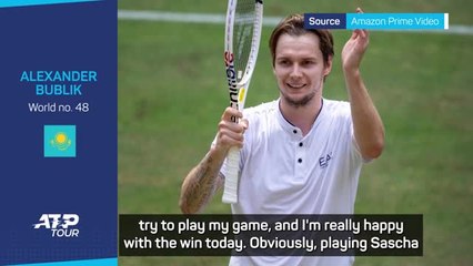 'The job is not finished' - Alexander Bublik