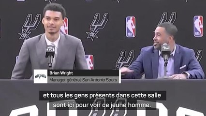 Spurs - Wright : "Victor, il y aura beaucoup de mises à l'épreuve..."