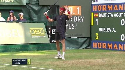 Rublev makes second Halle final in three years