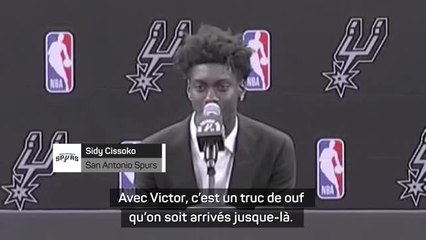 Spurs - Sidy Cissoko : "Un truc de ouf, vraiment !"