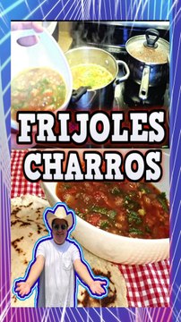 FRIJOLES CHARROS COMO DEL RESTAURANTE Y SU SECRETO #shorts #food #foodie #mexico