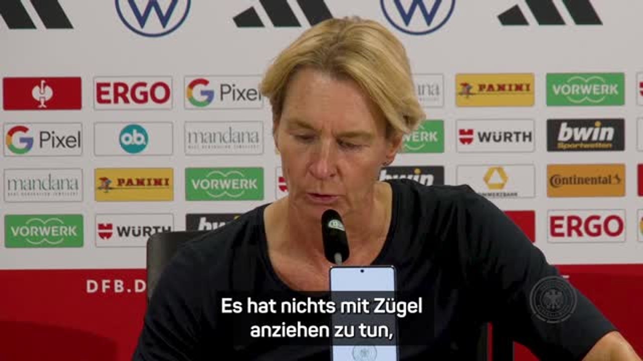 Voss-Tecklenburg: 'Es geht um Basis-Sachen'